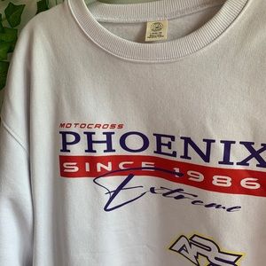 graphic race car sweatshirt